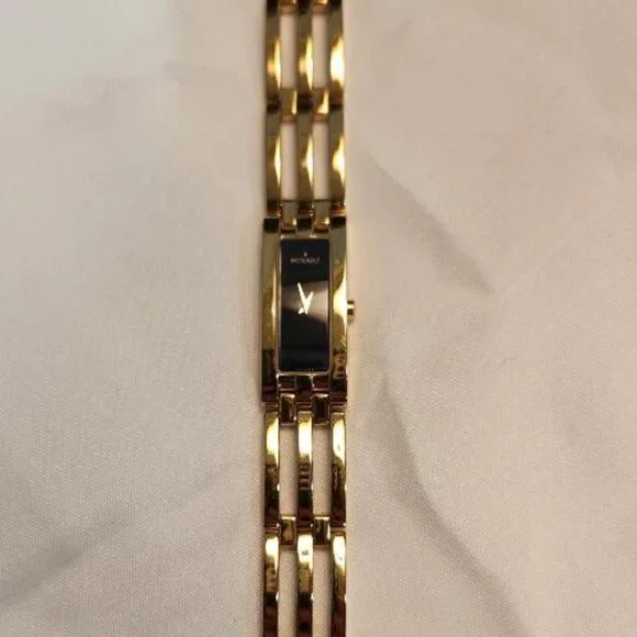 Movado Women's Esperanza Watch Gold toned - Picture 2 of 6
